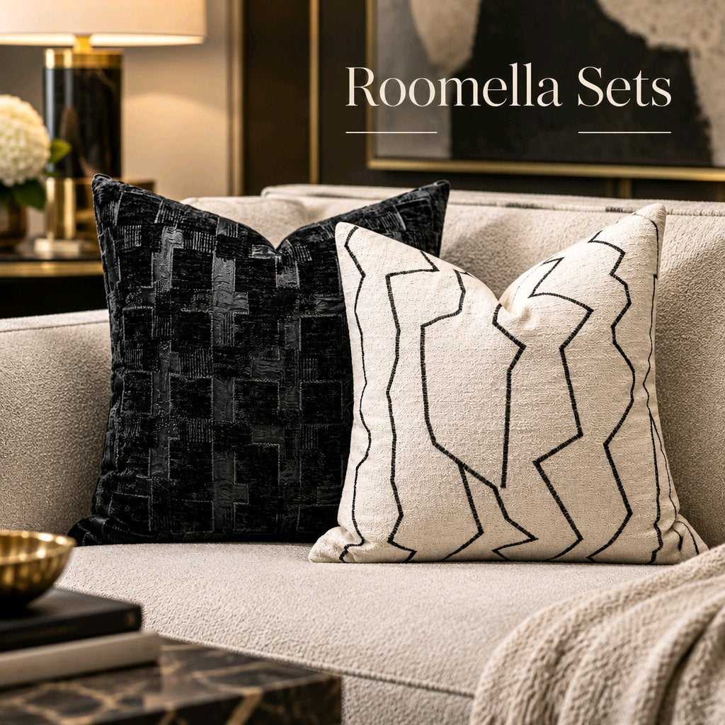 luxury-black-and-white-trio-linen-wool-and-jute