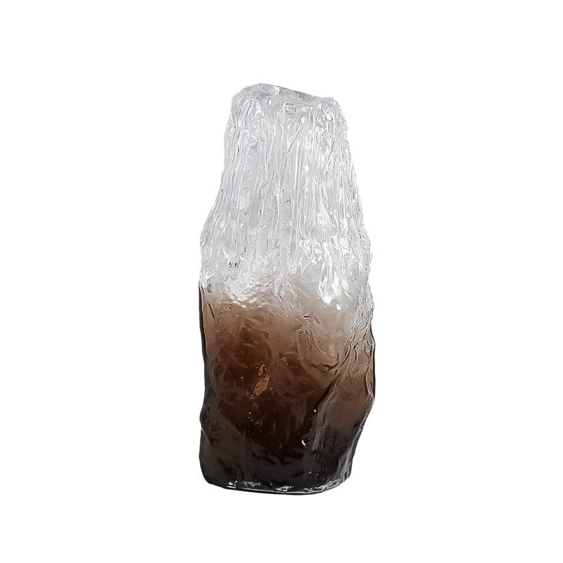 مزهرية-زجاجية-مزخرفة-كشرائح-الثلج-ومصنوعة-يدوياً-17-5x12x38